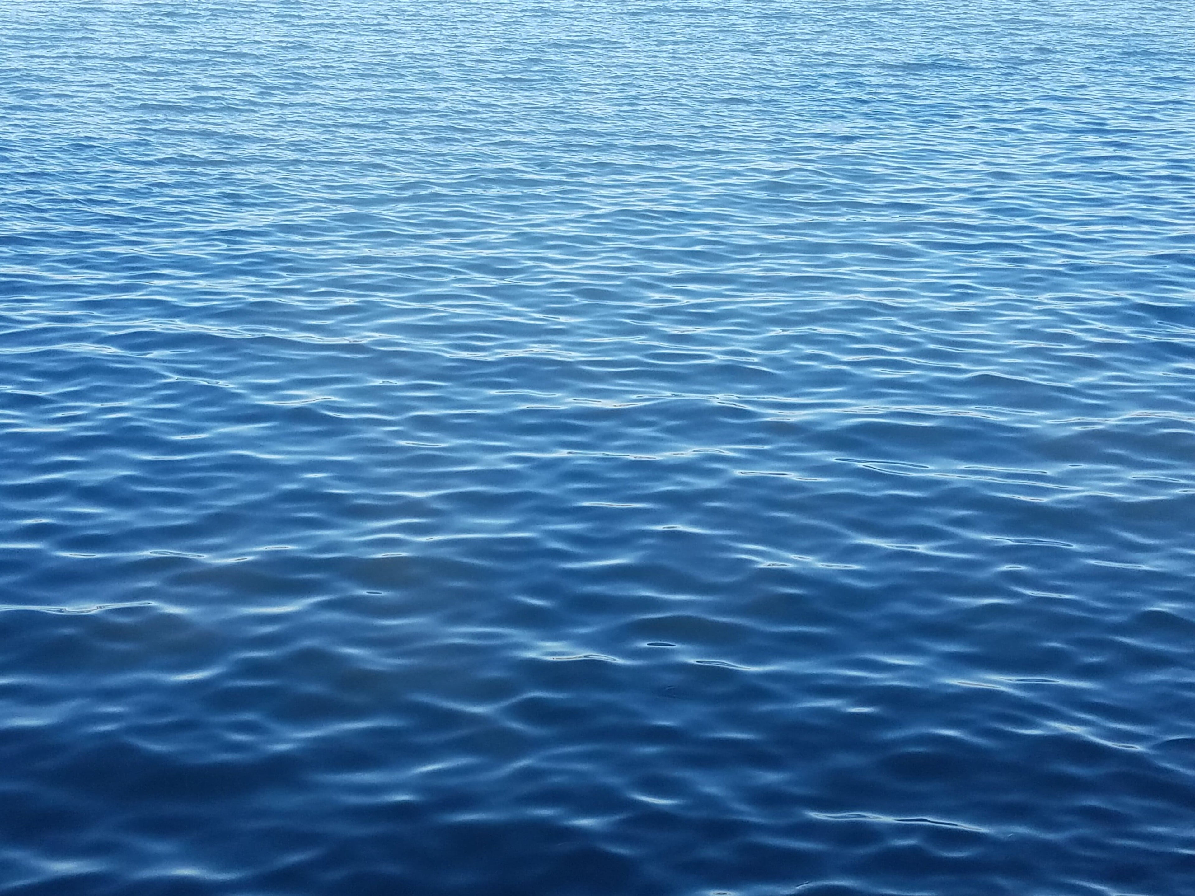 Serene New You Sax LLC website image banner - beautiful blue ocean with calming, small waves